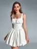 Backless Pleated Hem Bodycon Cami Dress sold by Parthea Fashion