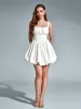 Backless Pleated Hem Bodycon Cami Dress sold by Parthea Fashion