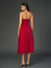 Ruched Waist Backless Prom Tube Dress sold by Parthea Fashion