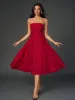 Ruched Waist Backless Prom Tube Dress sold by Parthea Fashion