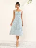 Button Bust Ruched Floral Print Midi Dress sold by Parthea Fashion