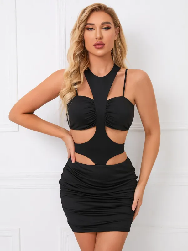 Cut Out Sexy Bodycon Dress sold by Parthea Fashion