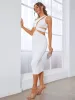 Cut Out One Shoulder Bodycon Dress sold by Parthea Fashion