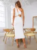 Cut Out One Shoulder Bodycon Dress sold by Parthea Fashion