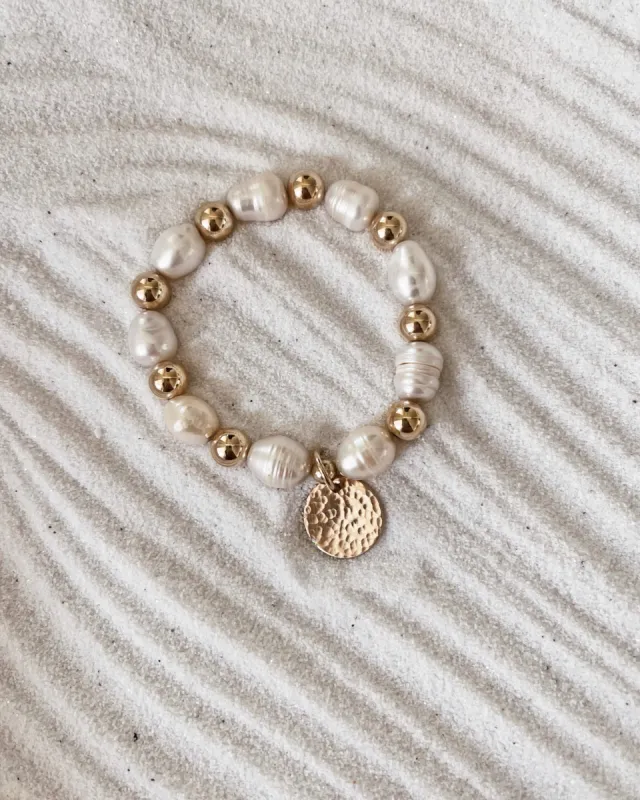 FRESH WATER PEARL BRACELET sold by Stylin by Aylin