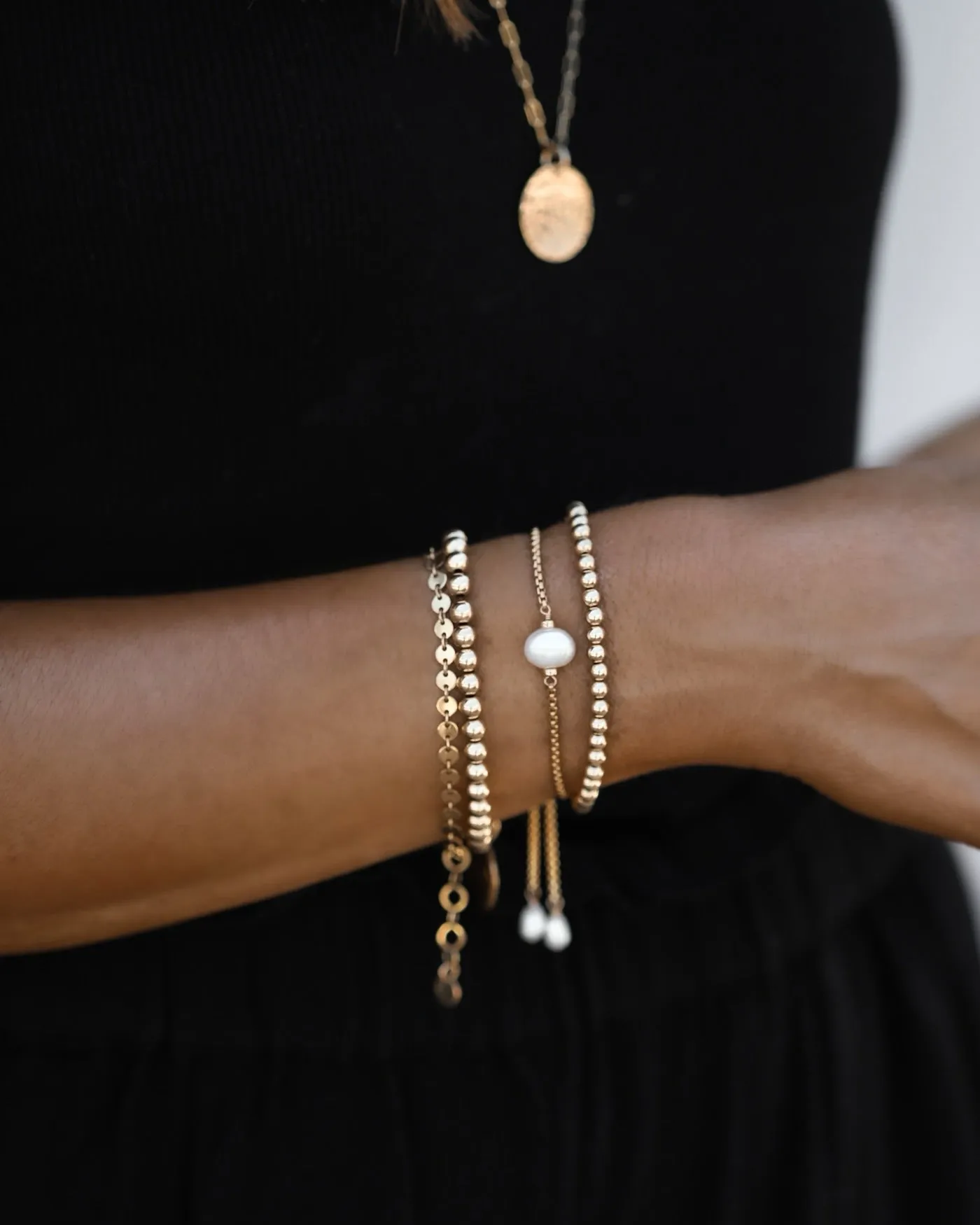 THE DARLING PEARL BRACELET sold by Stylin by Aylin product image thumbnail 2