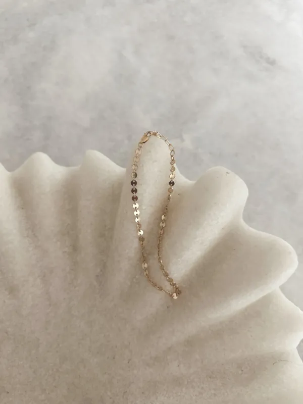 The Lux Anklet - GOLD sold by Stylin by Aylin