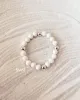 THE ONYX SILVER BEAD BRACELET sold by Stylin by Aylin