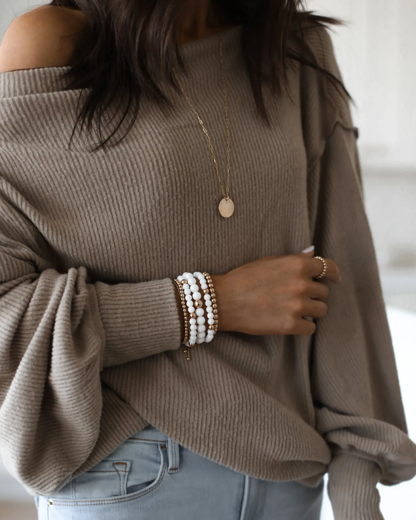 THE ONYX BEAD BRACELET sold by Stylin by Aylin product image thumbnail 2