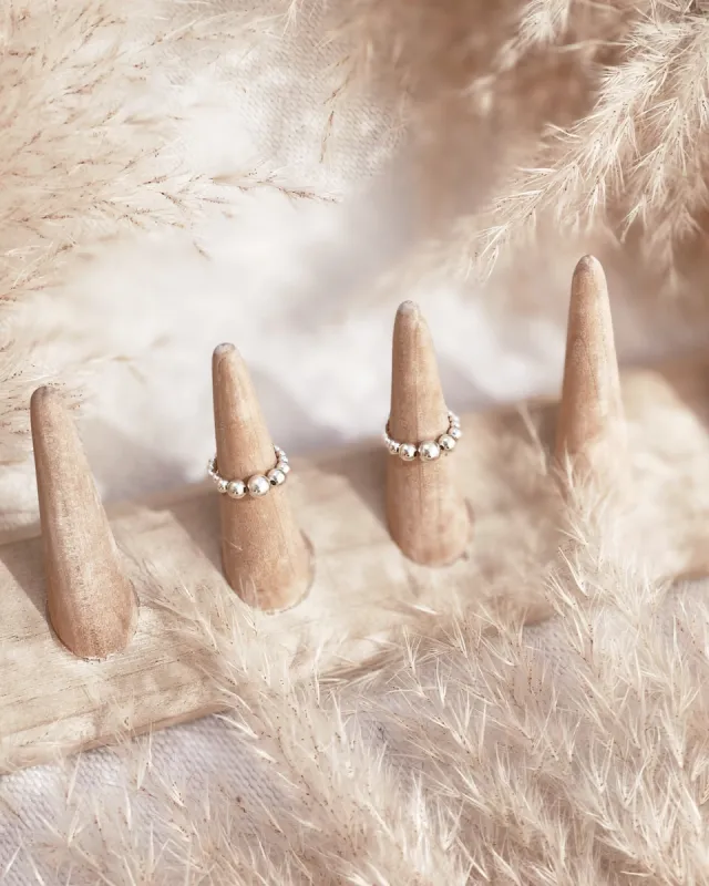 THE GRADIENT RING - SILVER sold by Stylin by Aylin