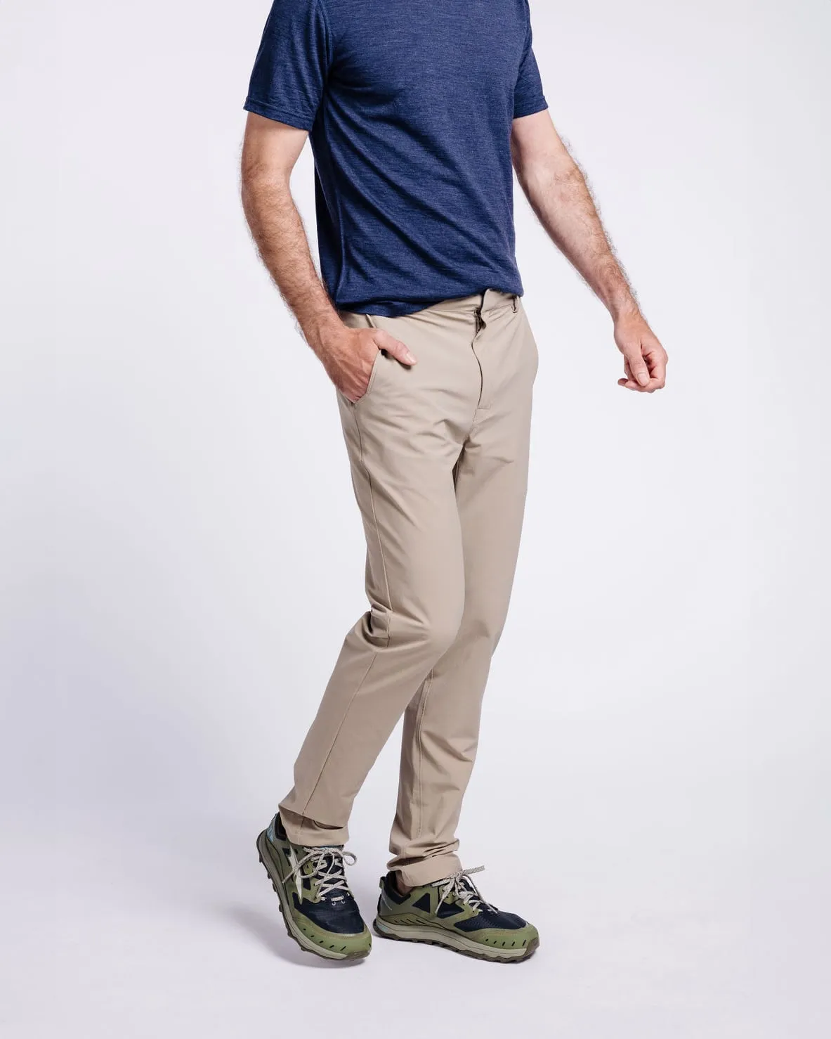 Lightweight Traveler Pants - Khaki sold by TEREN Designs