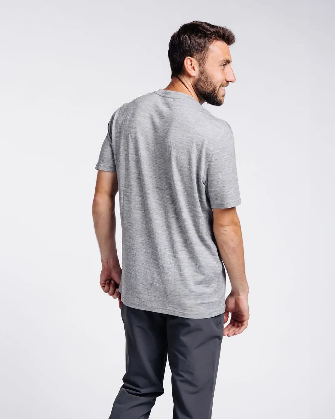 Traveler Tee - Grey sold by TEREN Designs product image thumbnail 3