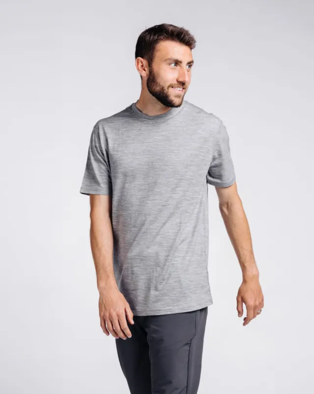 Traveler Tee - Grey sold by TEREN Designs