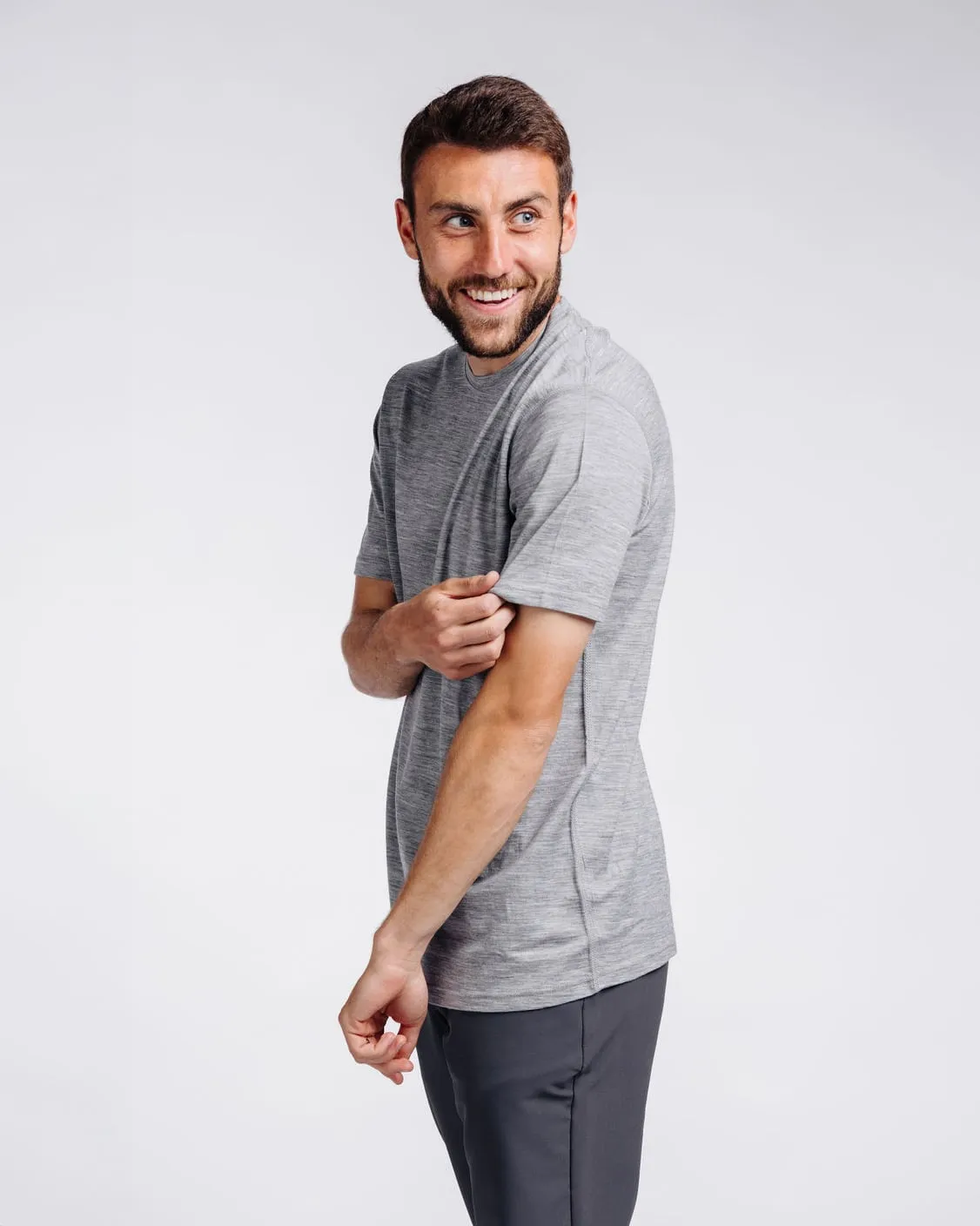 Traveler Tee - Grey sold by TEREN Designs product image thumbnail 4