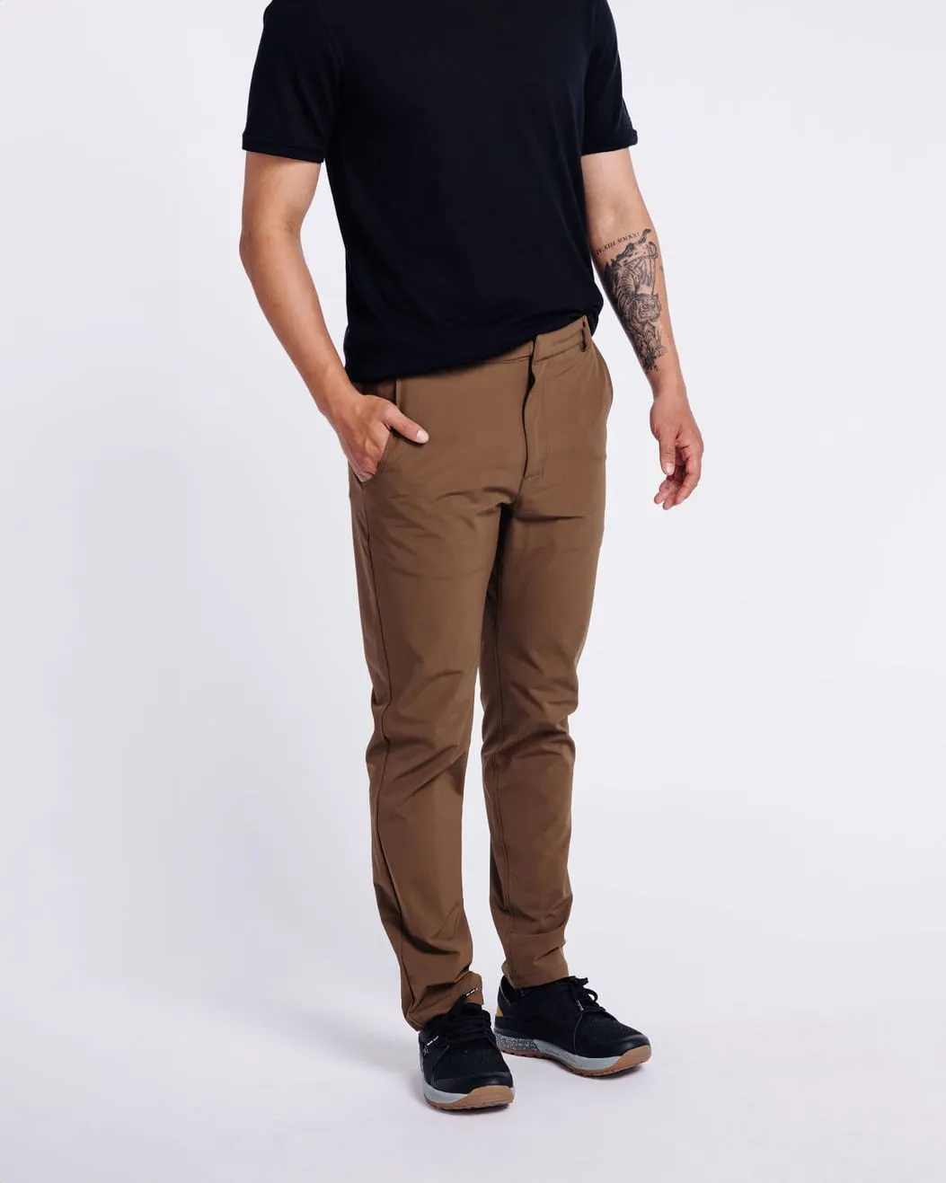 Lightweight Traveler Pants - Brown sold by TEREN Designs product image thumbnail 4