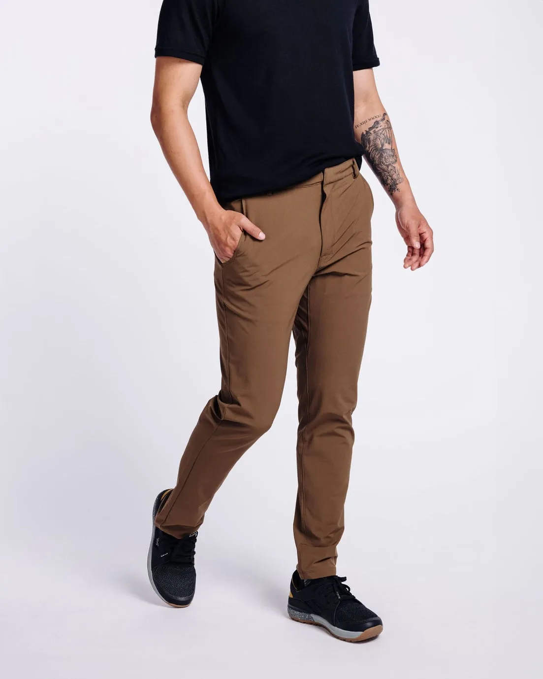 Lightweight Traveler Pants - Brown sold by TEREN Designs