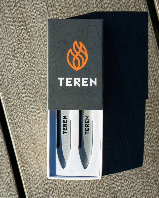 Firesteel Collar Stays sold by TEREN Designs