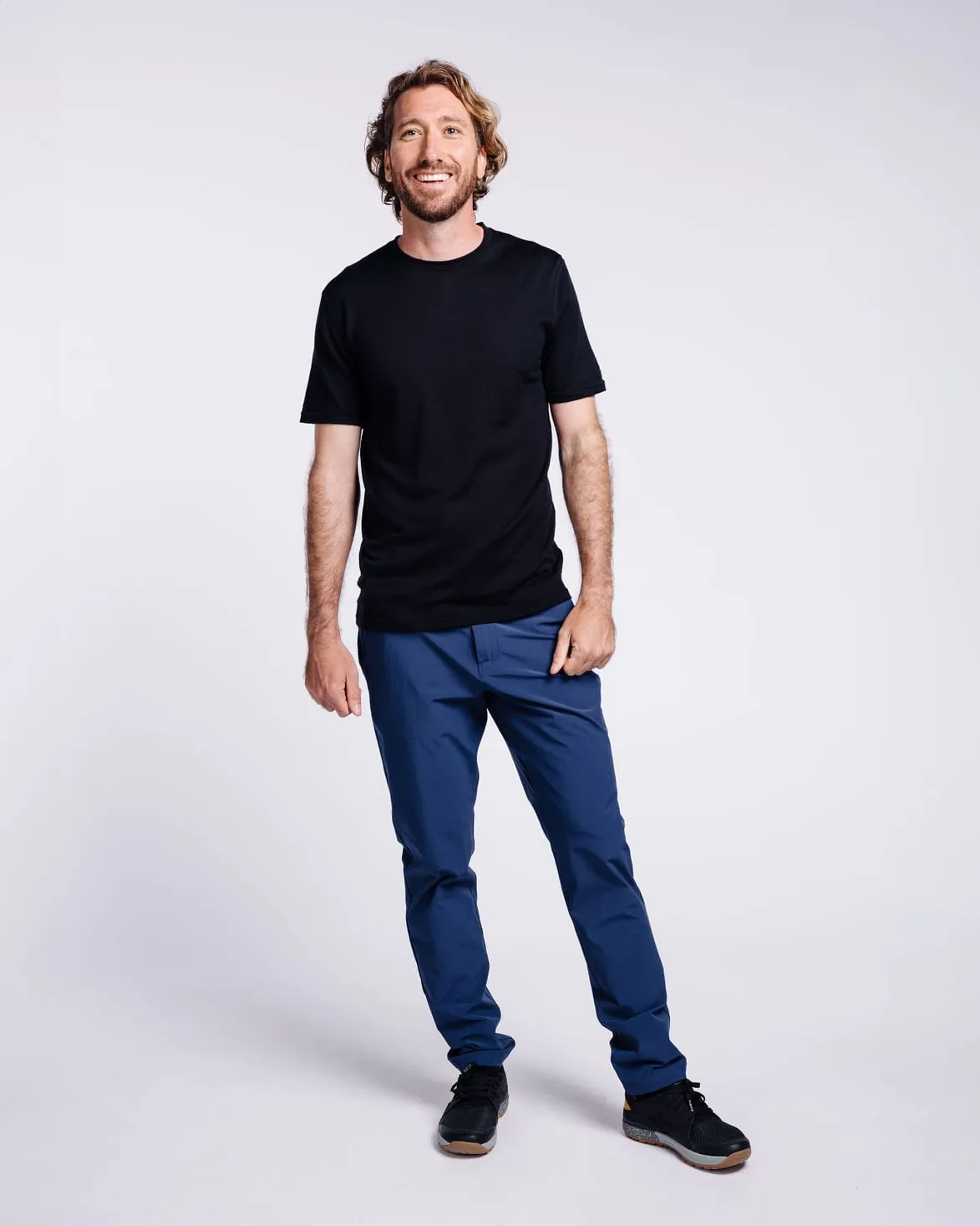 Lightweight Traveler Pants - Navy sold by TEREN Designs product image thumbnail 2