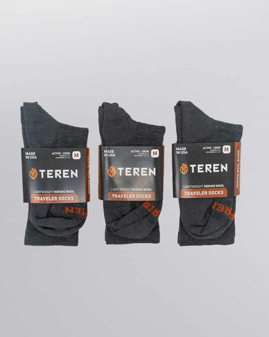 Traveler Socks Multi-Packs sold by TEREN Designs product image thumbnail 4