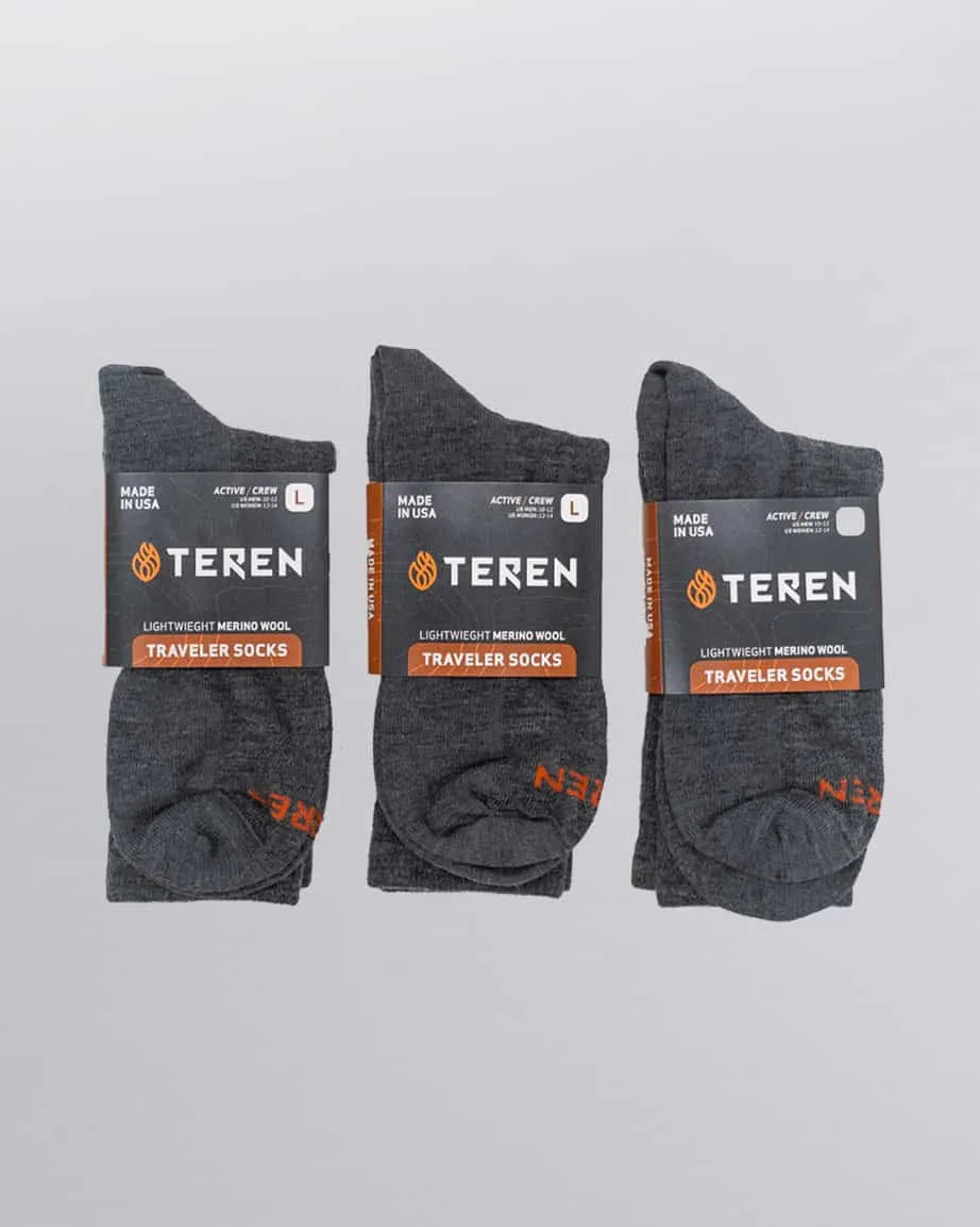 Traveler Socks Multi-Packs sold by TEREN Designs product image thumbnail 2