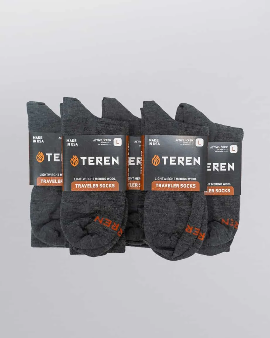 Traveler Socks Multi-Packs sold by TEREN Designs product image thumbnail 3