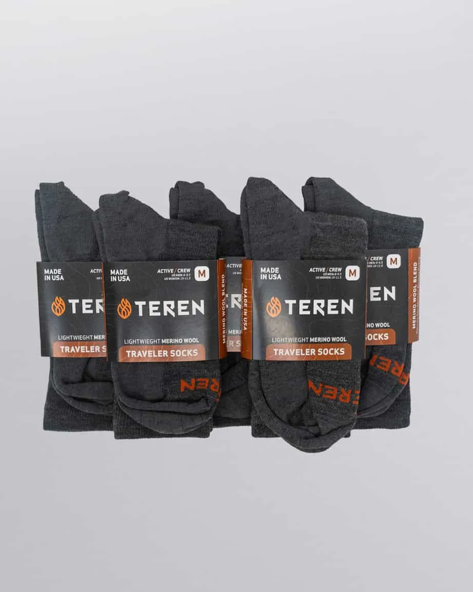 Traveler Socks Multi-Packs sold by TEREN Designs product image thumbnail 5