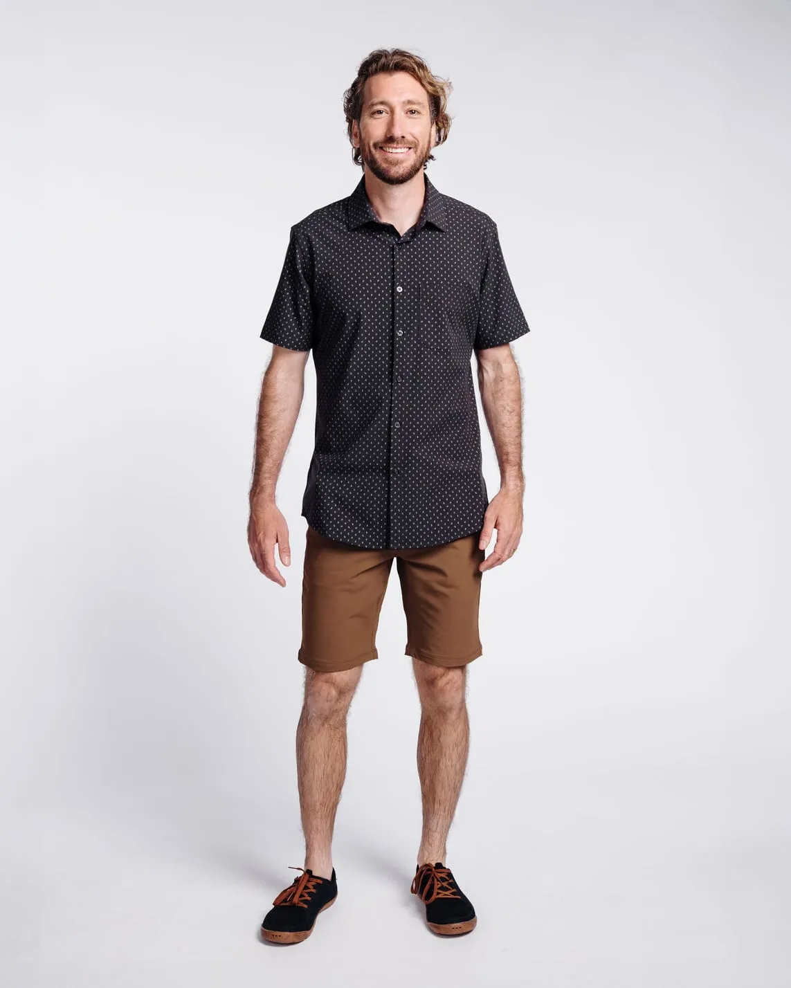 Daily Driver Shirt - Charcoal Carabiners sold by TEREN Designs product image thumbnail 2