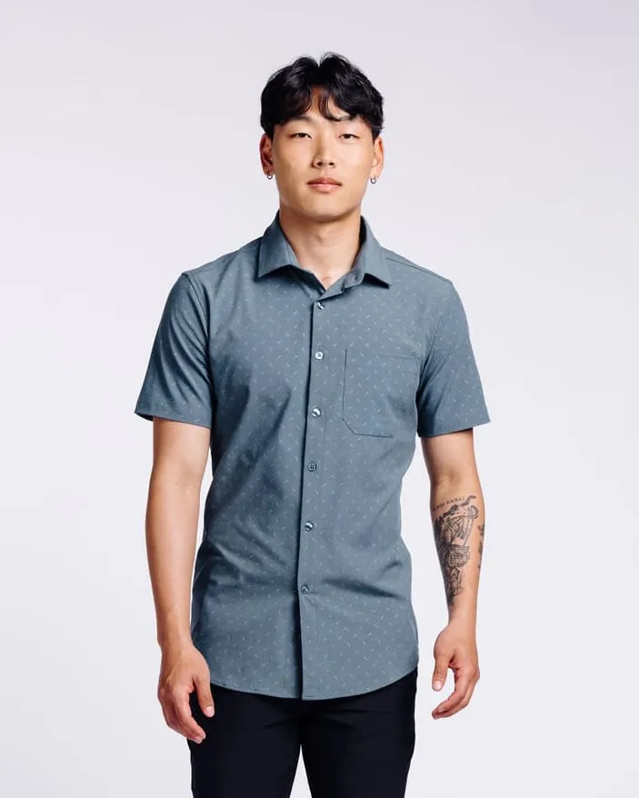 Daily Driver Shirt - Glacier Green Axes sold by TEREN Designs