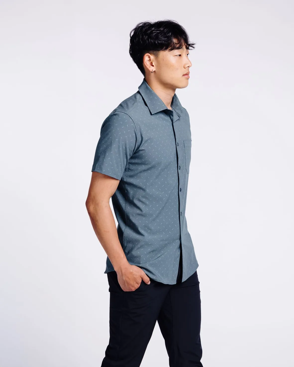 Daily Driver Shirt - Glacier Green Axes sold by TEREN Designs product image thumbnail 3