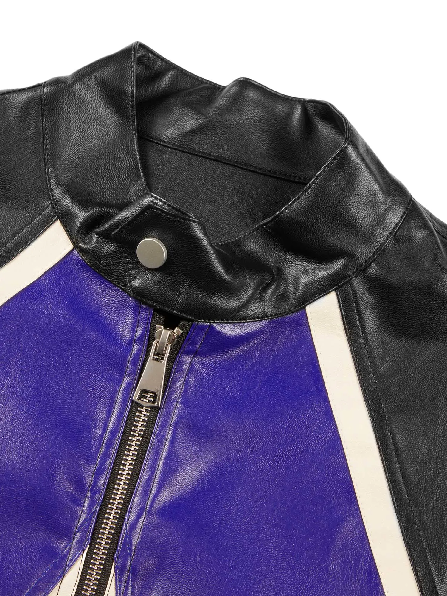 Thesupermade High Street Biker Jacket sold by Thesupermade product image thumbnail 3