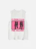 Thesupermade Vintage Washed Art Portrait Vest sold by Thesupermade