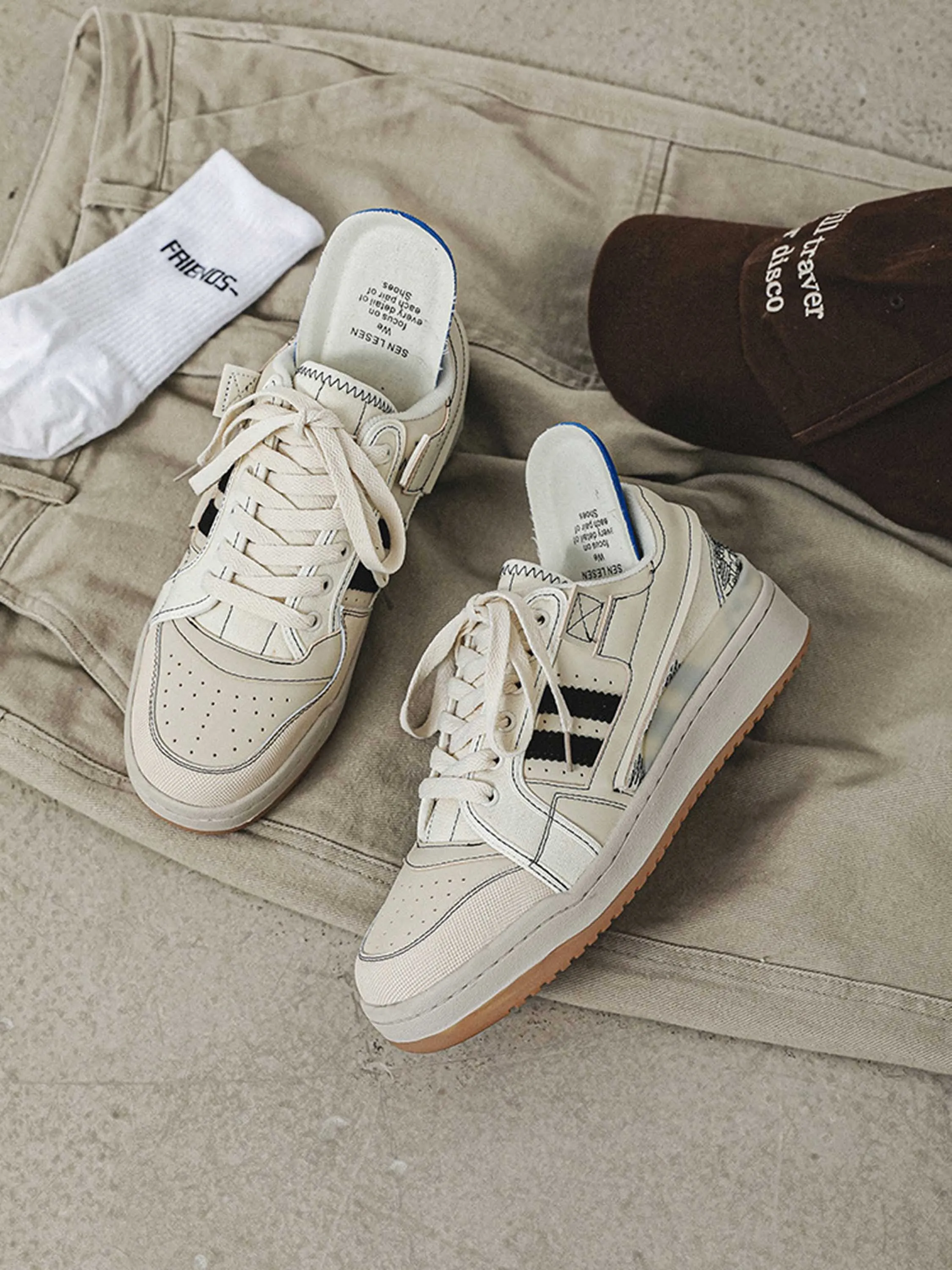 Thesupermade Retro Skateboard Shoes - 1937 sold by Thesupermade product image thumbnail 4