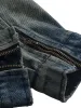 Thesupermade High Street Hip-hop Distressed Washed Denim Jacket - 2242 sold by Thesupermade