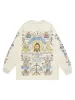 Thesupermade American High Street Graffiti Long Sleeve T-Shirt sold by Thesupermade