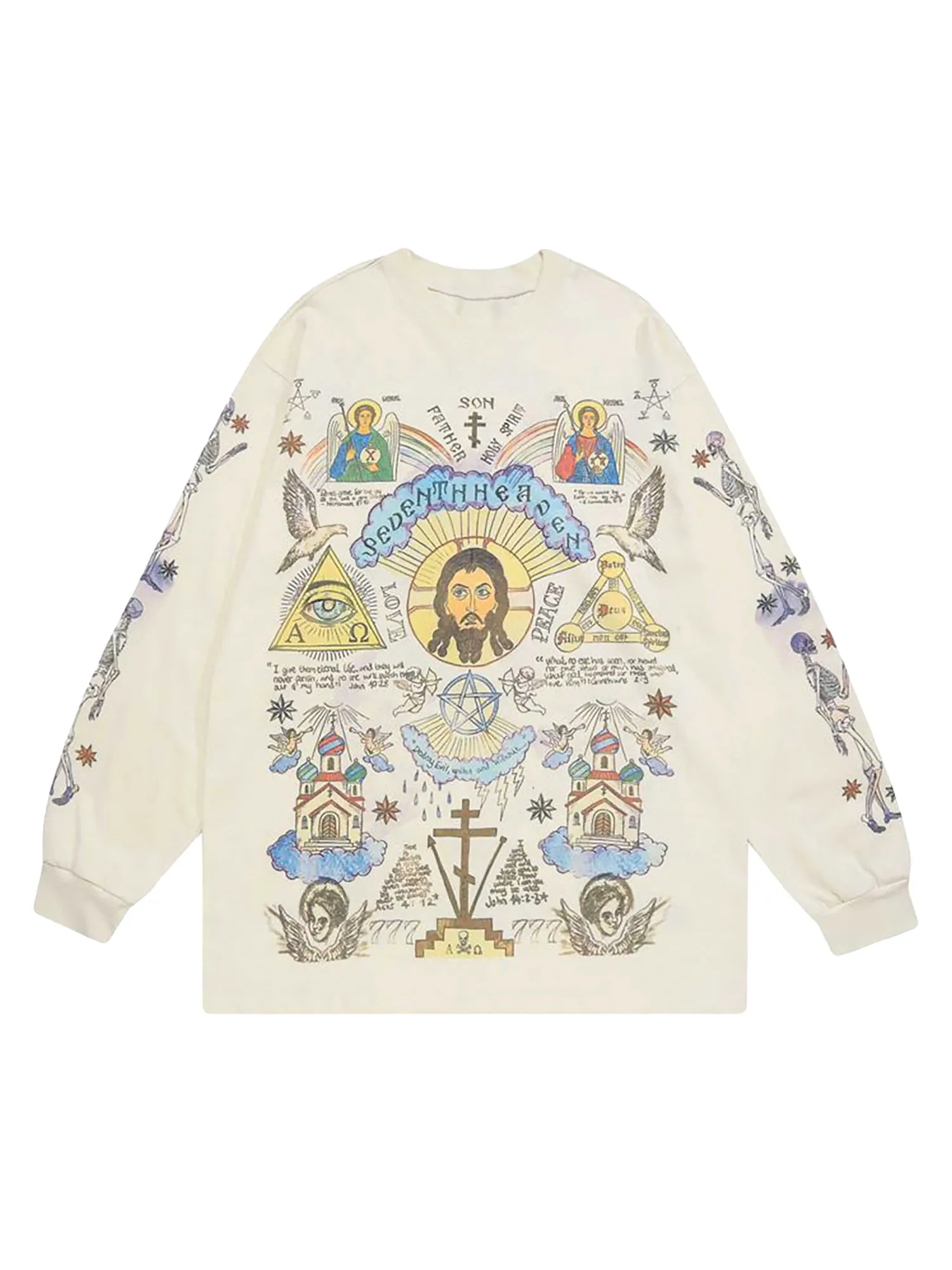 トップス AmeriVINTAGE GRAFFITI THOUGHT TEE GRAFFITI THOUGHT TEE