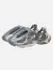 Trendy Creative Graffiti Color Block Thick-soled Sandals sold by Thesupermade
