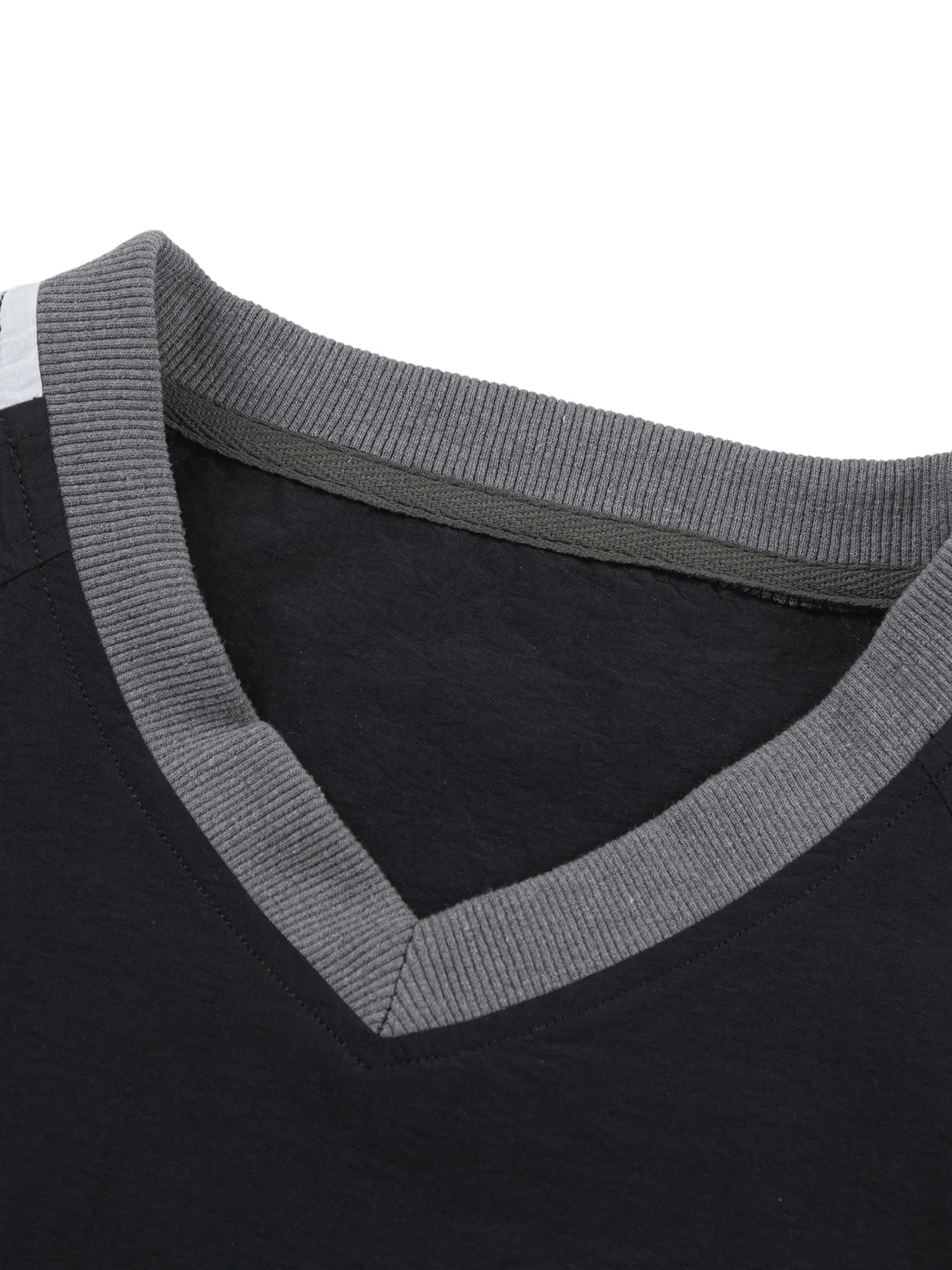 Thesupermade Retro Patchwork Long-sleeved T-shirt sold by Thesupermade product image thumbnail 5