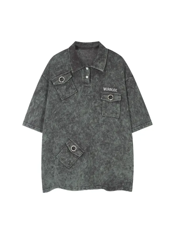 Thesupermade High Street Workwear Multi Pocket Shirt sold by Thesupermade