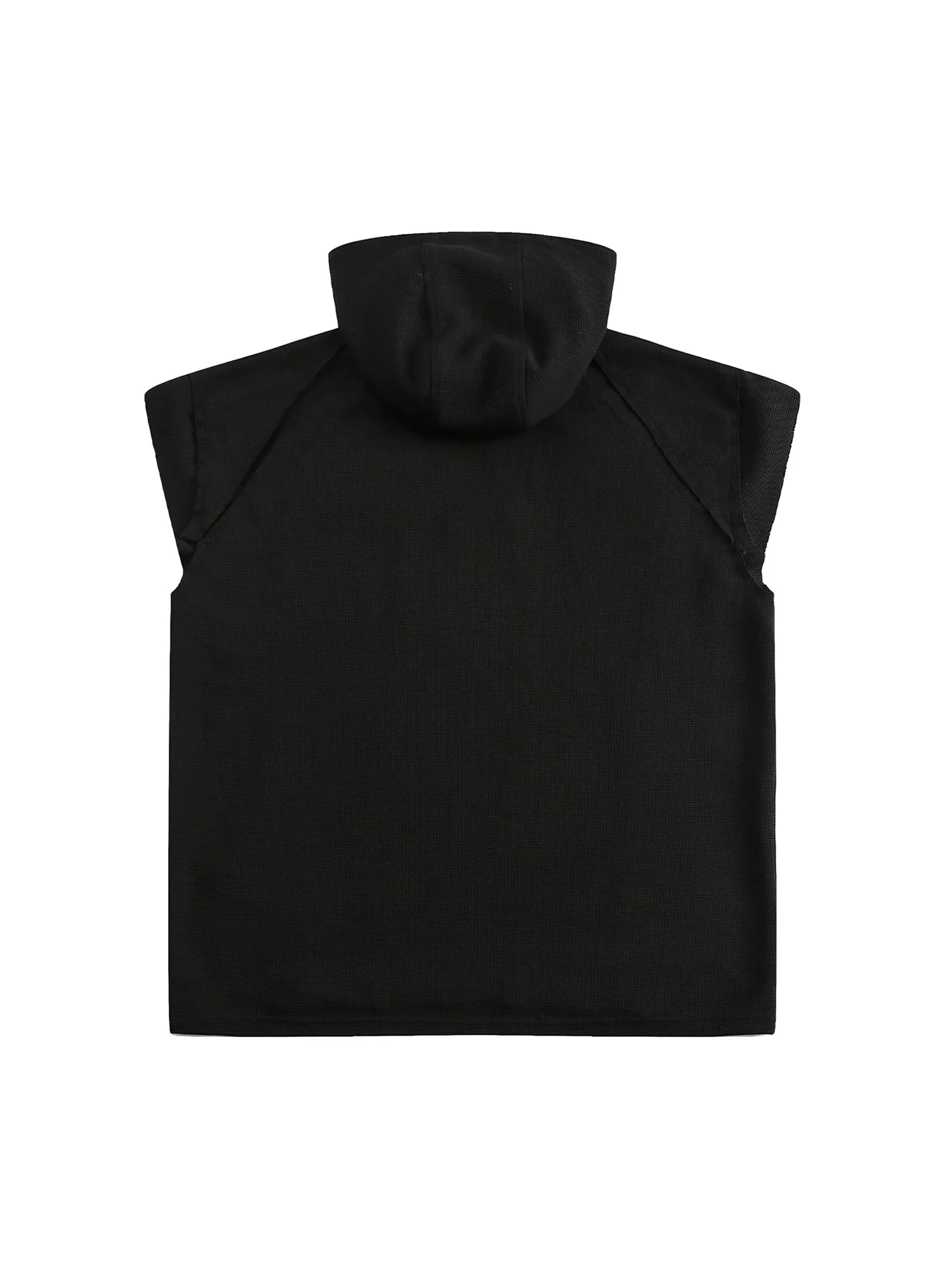 Thesupermade High Street Casual Sleeveless Hoodie sold by Thesupermade product image thumbnail 2