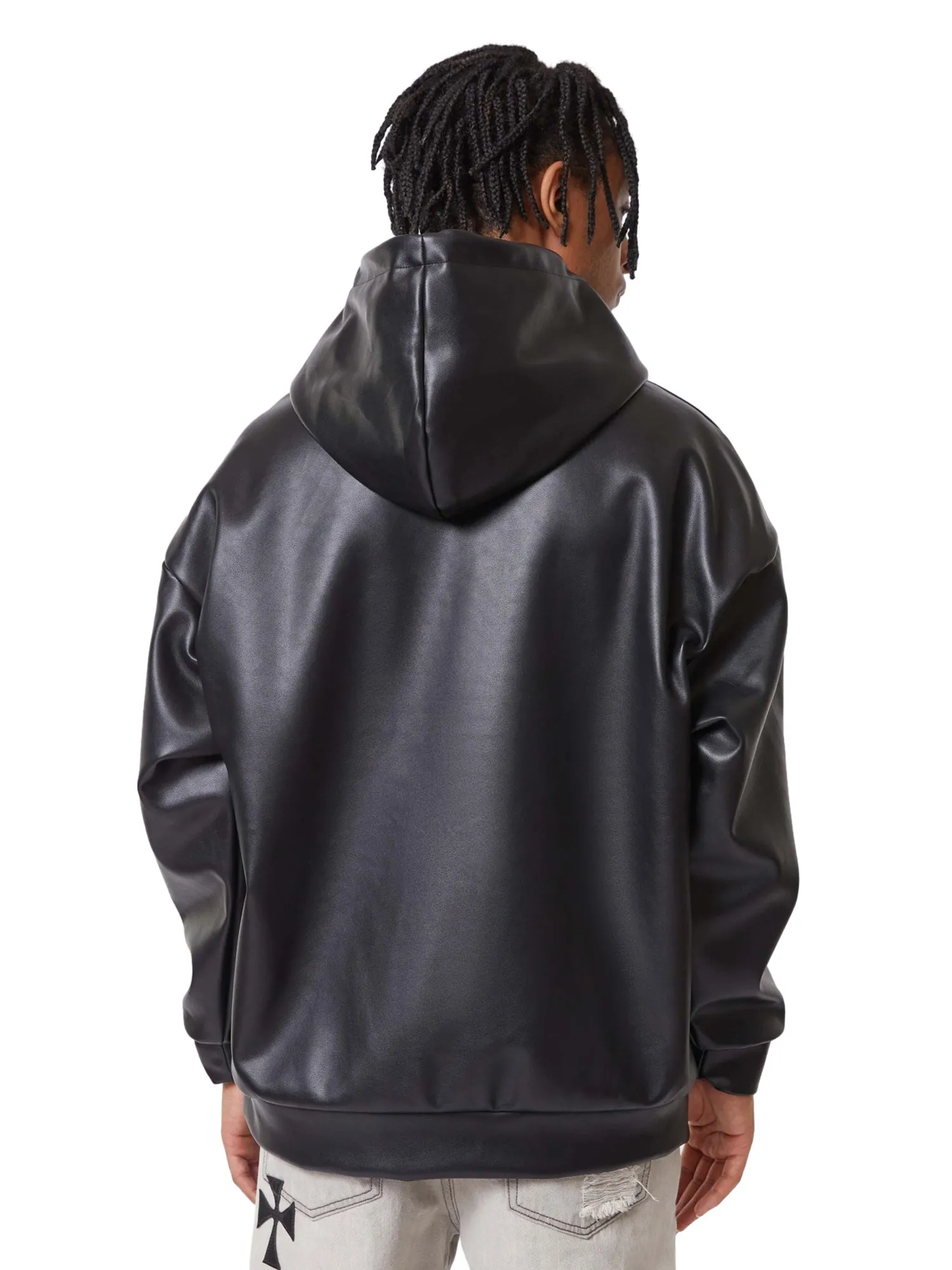 Thesupermade American Vintage Leather Sweatshirt sold by Thesupermade product image thumbnail 5
