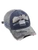 Thesupermade Retro Letter Denim Cap - 2136 sold by Thesupermade