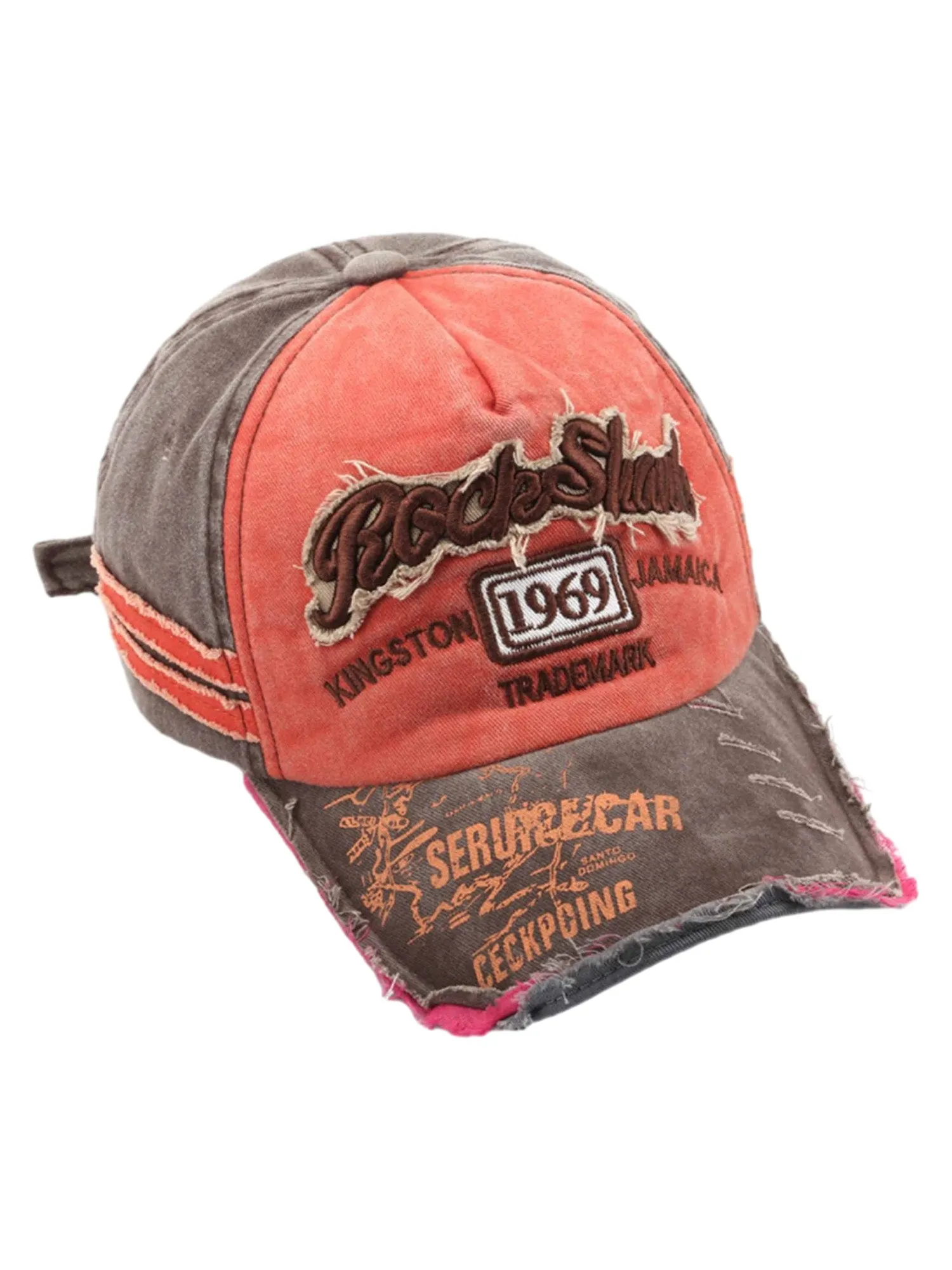 Thesupermade Retro Letter Denim Cap - 2136 sold by Thesupermade product image thumbnail 2