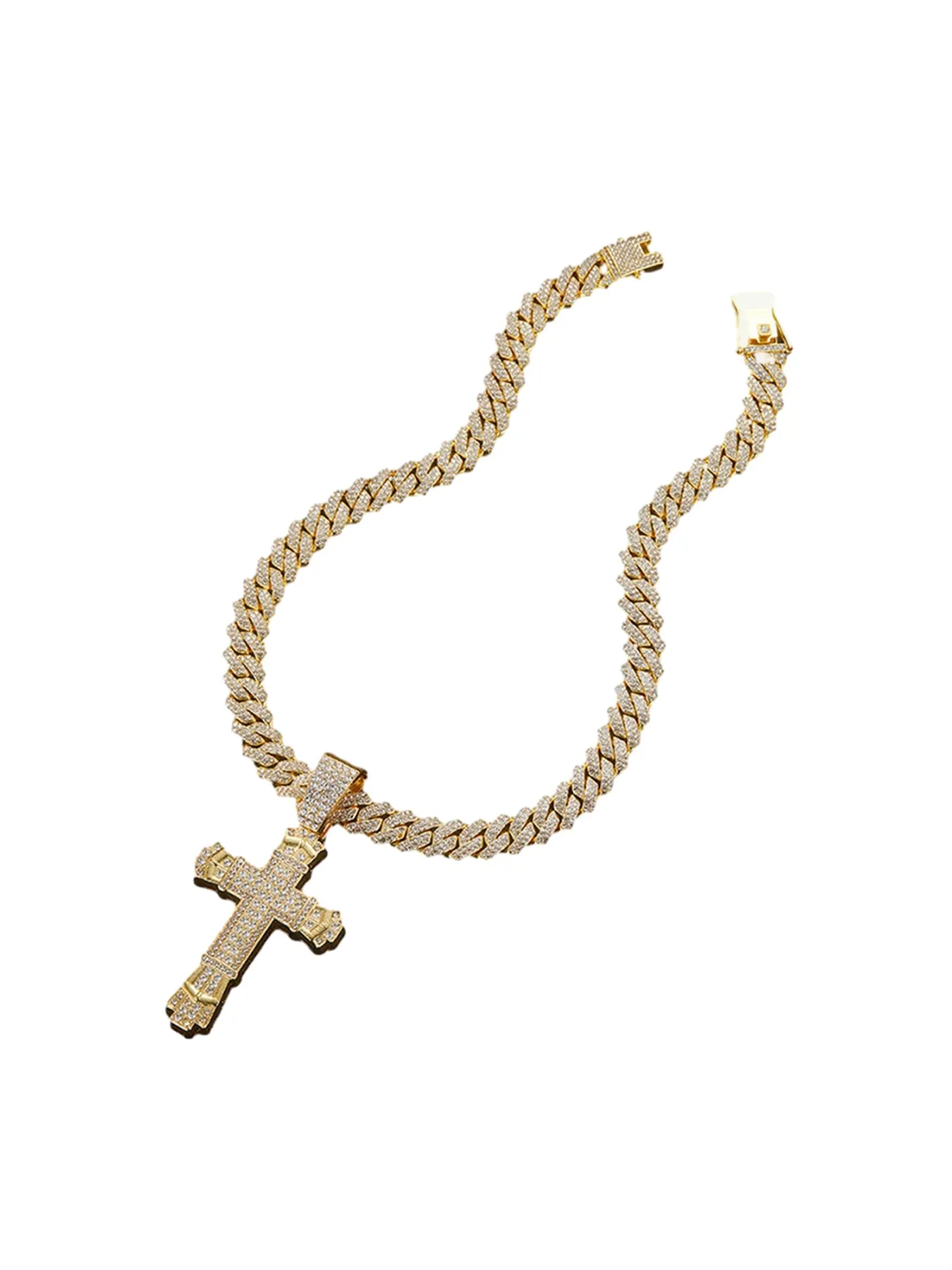 Thesupermade Diamond Cross Necklace - 1970 sold by Thesupermade product image thumbnail 2
