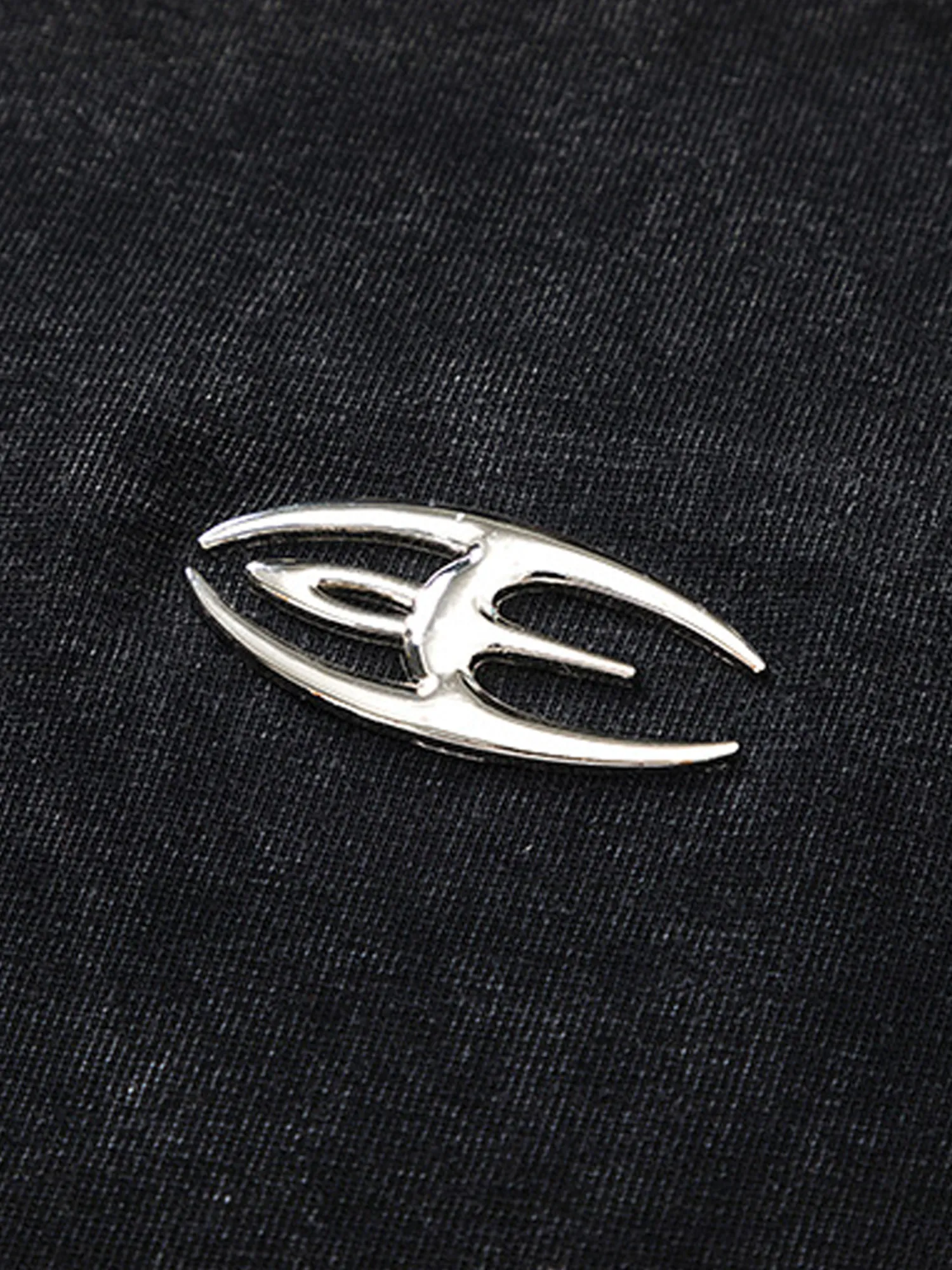 Thesupermade Split Raw Edge Short Sleeve T-shirt - 2159 sold by Thesupermade product image thumbnail 5