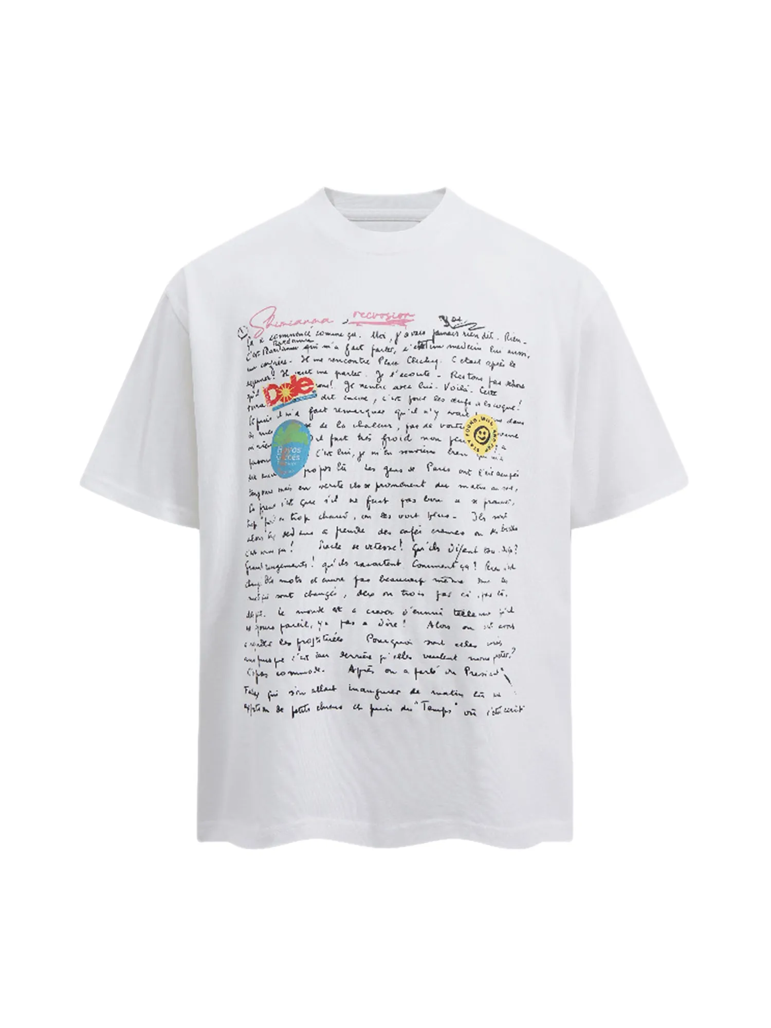 Original Letter Print Design T-shirt sold by Thesupermade product image thumbnail 3