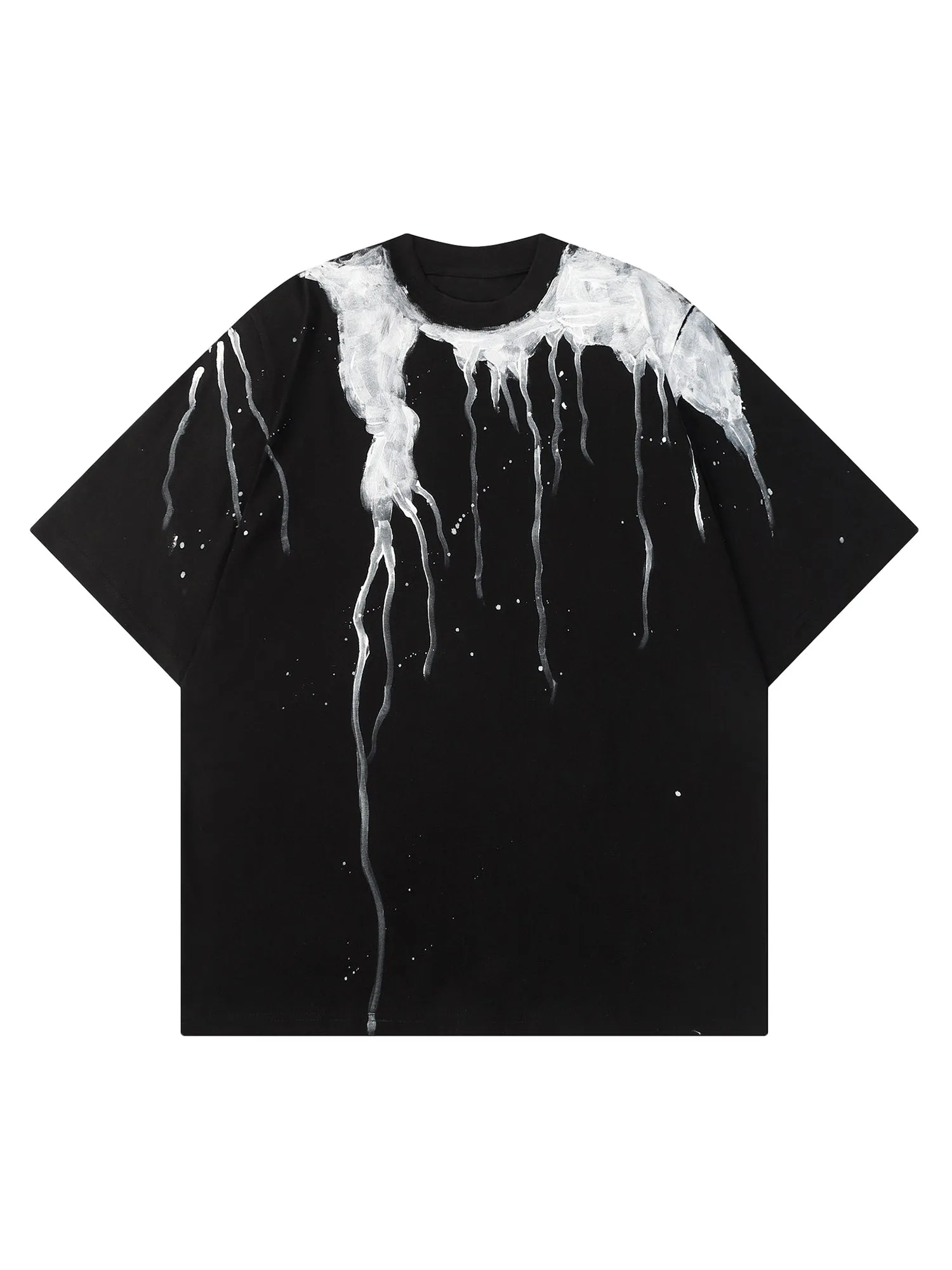 Thesupermade Contrasting Color Short-sleeved T-shirt sold by Thesupermade product image thumbnail 4