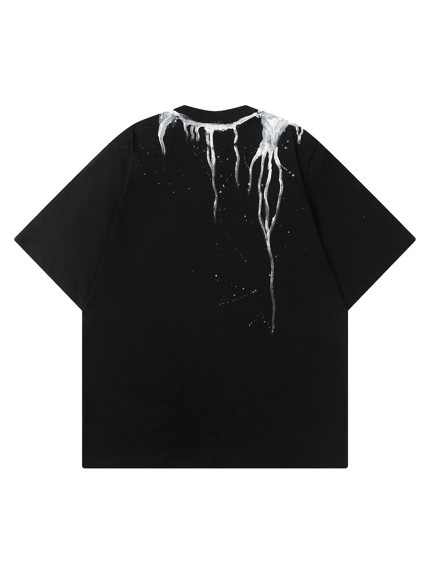 Thesupermade Contrasting Color Short-sleeved T-shirt sold by Thesupermade product image thumbnail 2