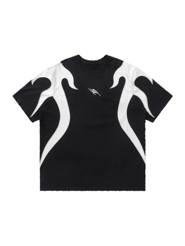 Thesupermade Patchwork Totem T-shirt sold by Thesupermade