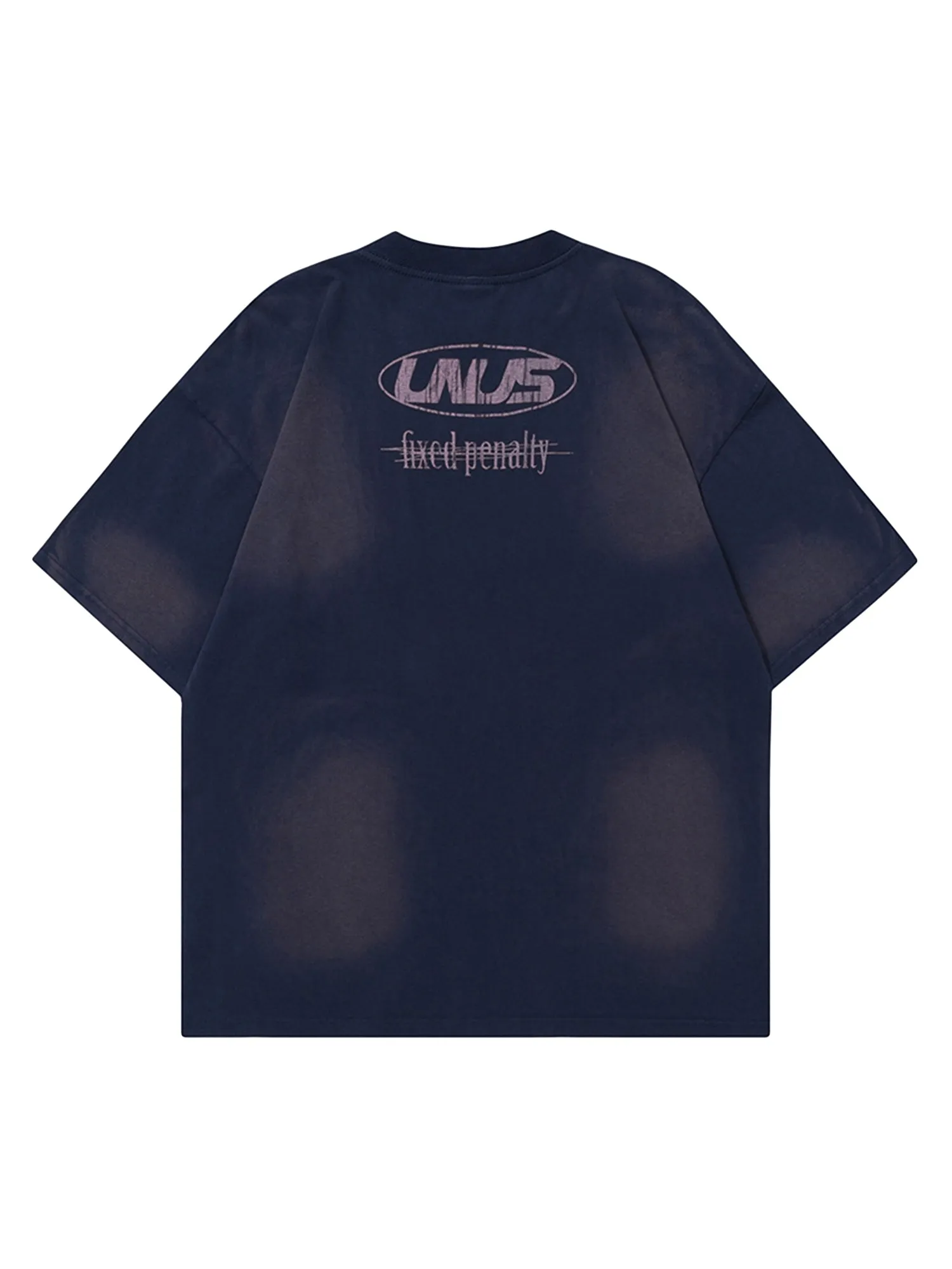 Hip-hop Retro Washed Letter Ceremonial T-shirt sold by Thesupermade product image thumbnail 2