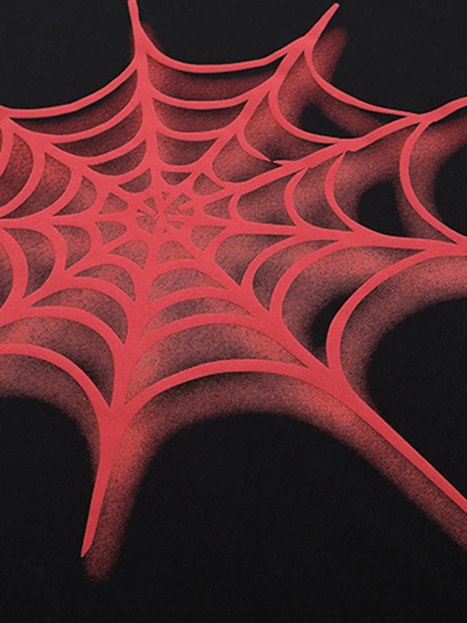 Dark Spider Suede Foam Print Street Rap T-shirt sold by Thesupermade product image thumbnail 5